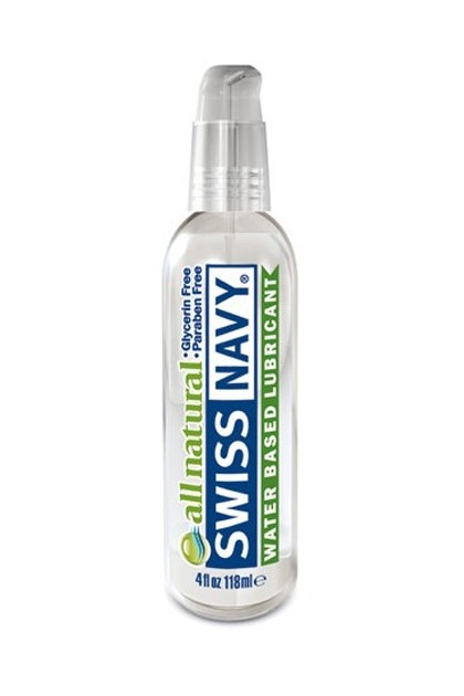 LUBRIFIANT SWISS NAVY ALL NATURAL WATER BASE 118ML